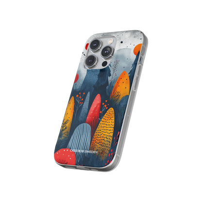 Whimsical Nature - Flexi iPhone 14 Phone Case