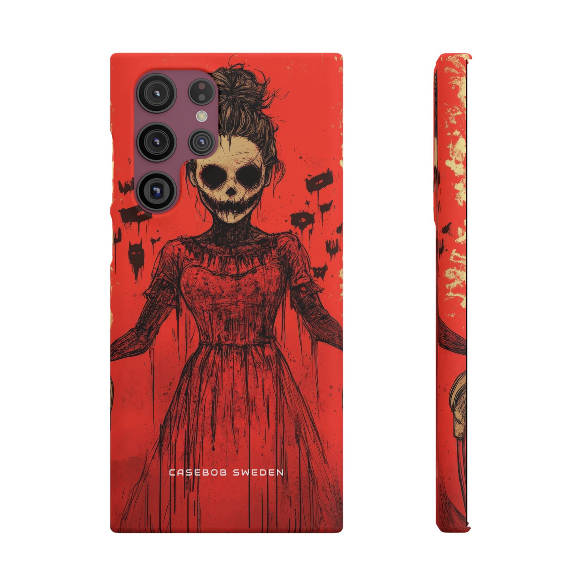 Haunting Scarlet Descent Samsung S22 - Slim Phone Case