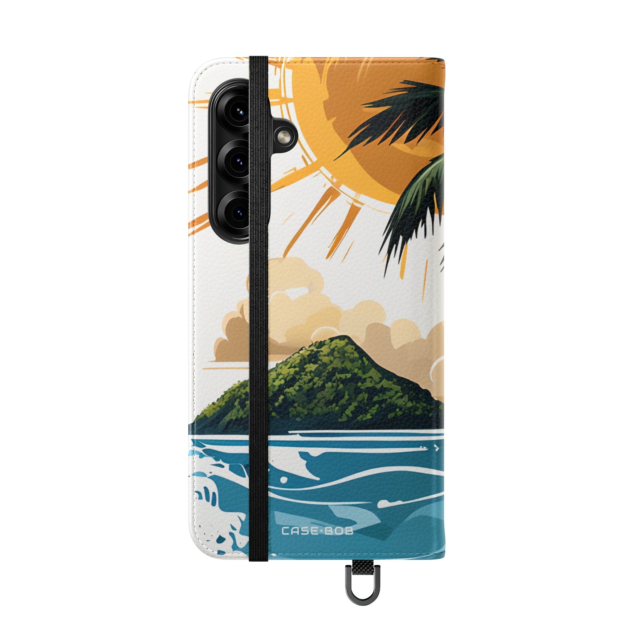 Palm Sunscape - Samsung S25+ Case - Lompakko