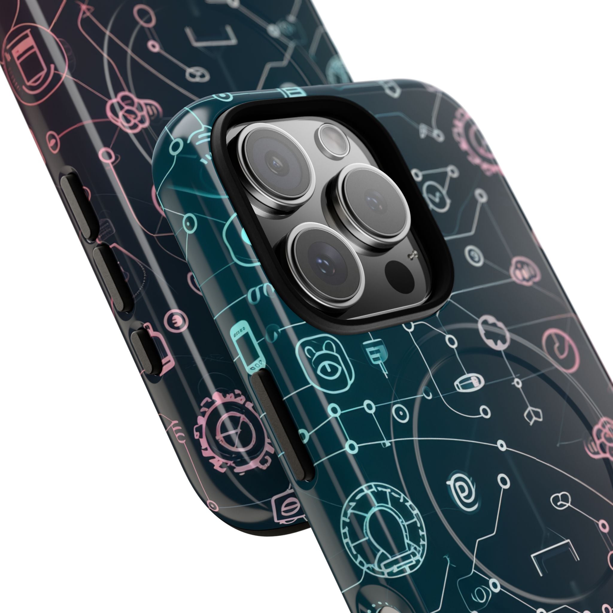 Digital Circuit Flow iPhone 16 - Tough+