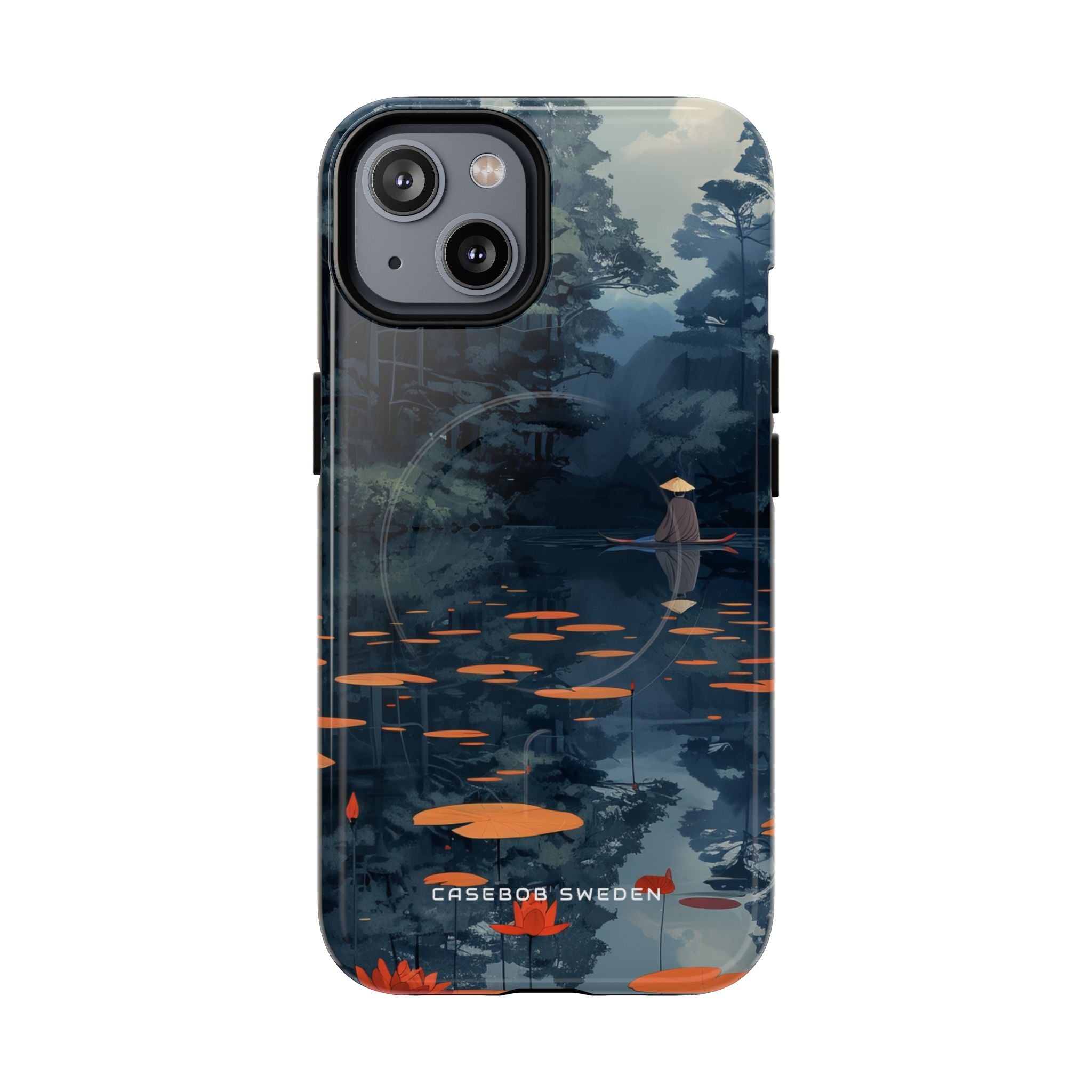 Tranquil Lotus Reflections iPhone 14 | Tough+ Phone Case