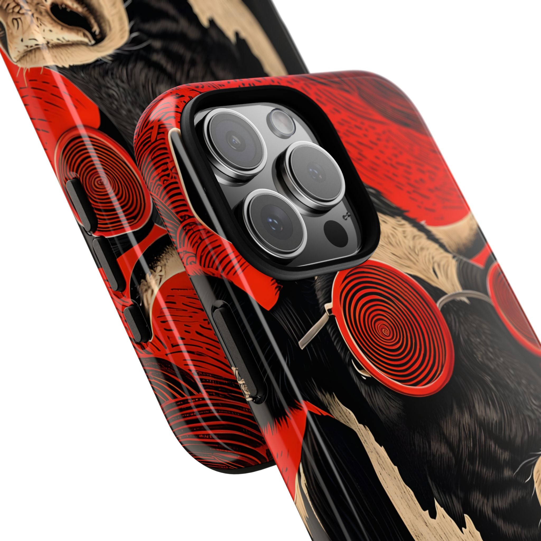 Hypnotic Cow iPhone 16 Pro Max Case - Tough