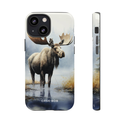 Moose Reflection iPhone 13 Mini Case - Tough