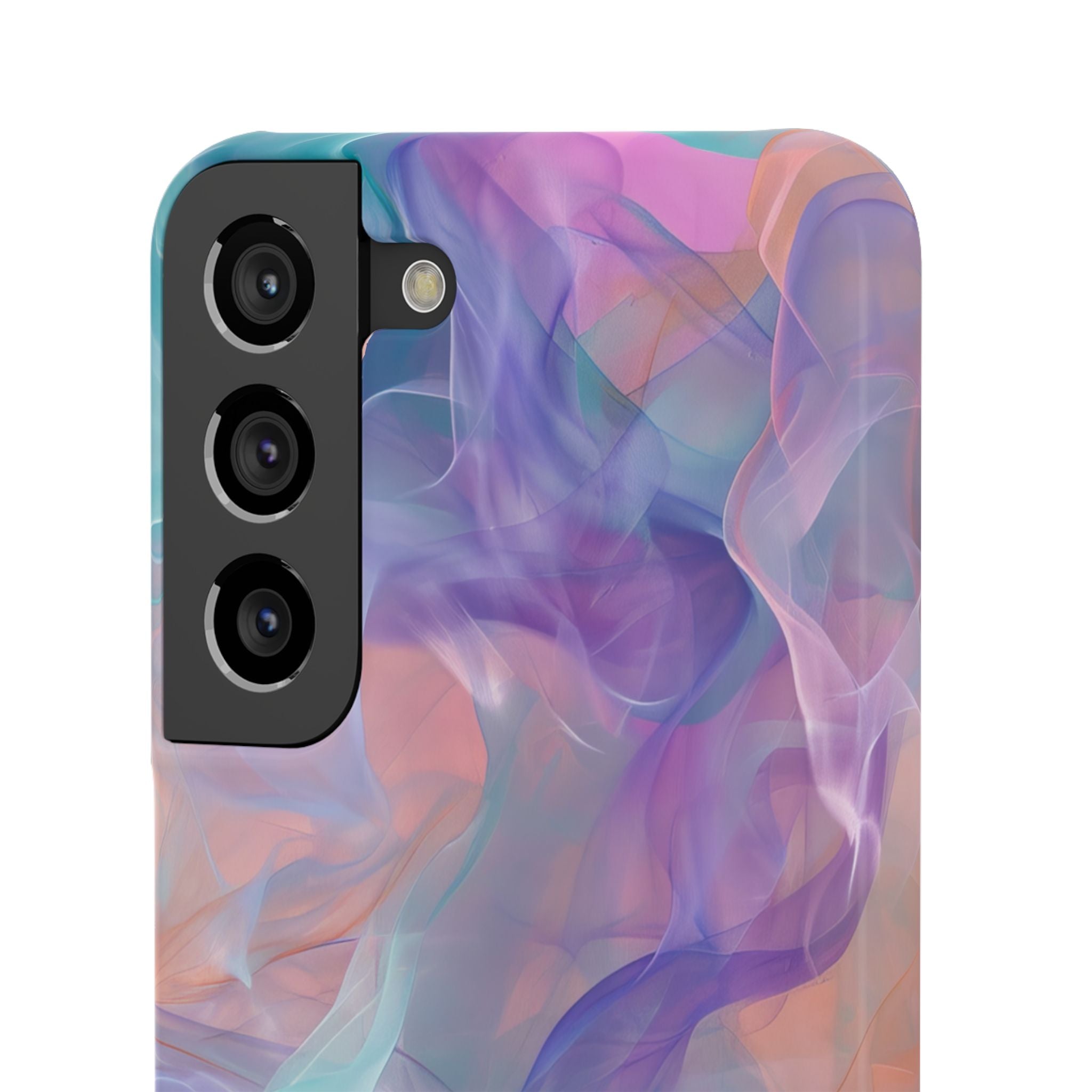 Dreamy Teal Flow - Slim Samsung S22 Phone Case