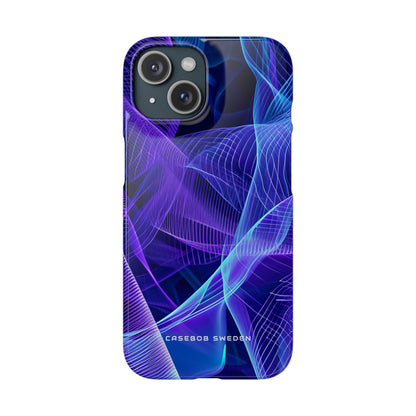 Gradient Flowscape iPhone 15 - Slim Phone Case