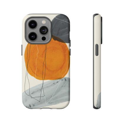 Minimalist line art - Protective Phone Case