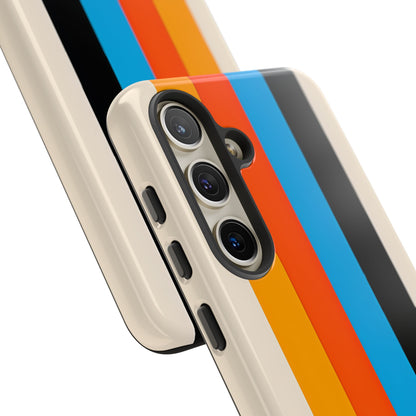 Vivid Stripe Harmony Samsung S24 Case - Tough