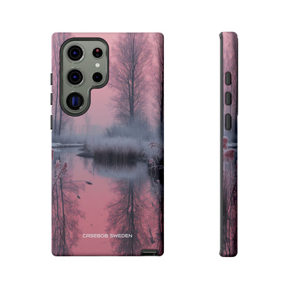 Pink Serenity Case - Tough Samsung S23 Phone Case