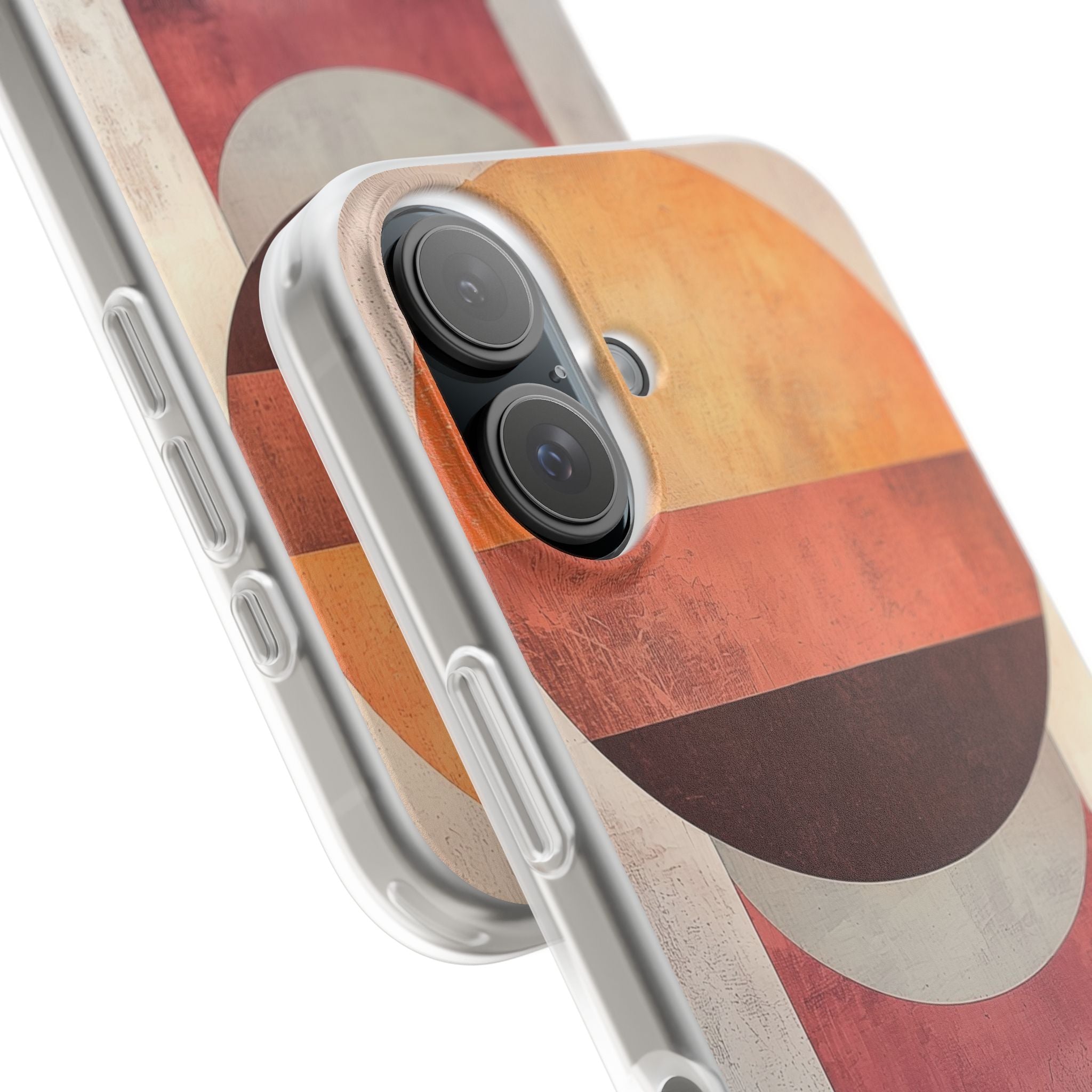 Sunset Orb iPhone 16 Case - Soft