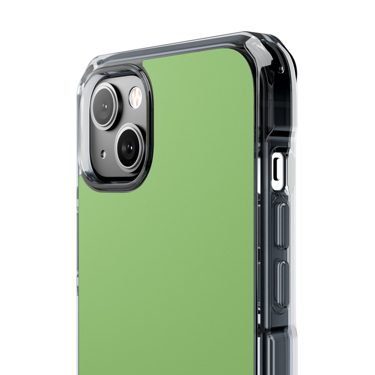 Pistachio Green | Phone Case for iPhone (Clear Impact Case - Magnetic)