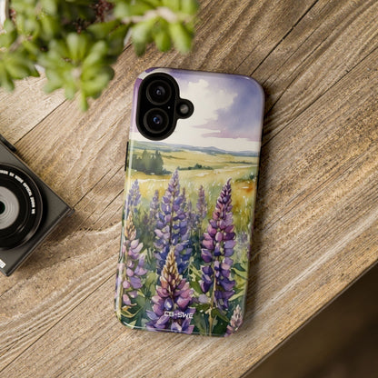 Lupins Dance Light - iPhone Case