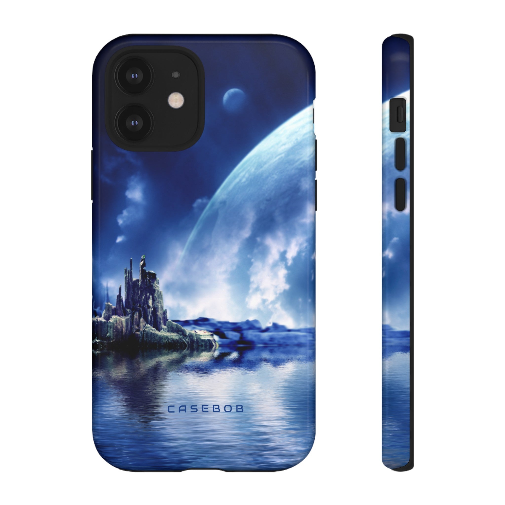 Landscape in fantasy planet - Protective Phone Case