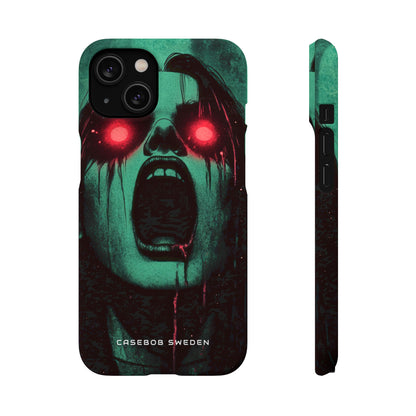 Haunting Glow of Gothic Eyes iPhone 14 - Slim Phone Case