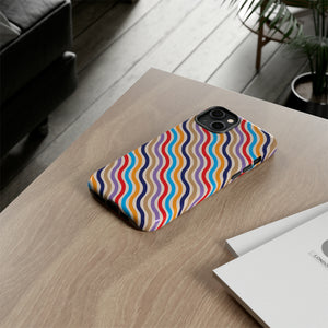 Thin wave Line - Protective Phone Case