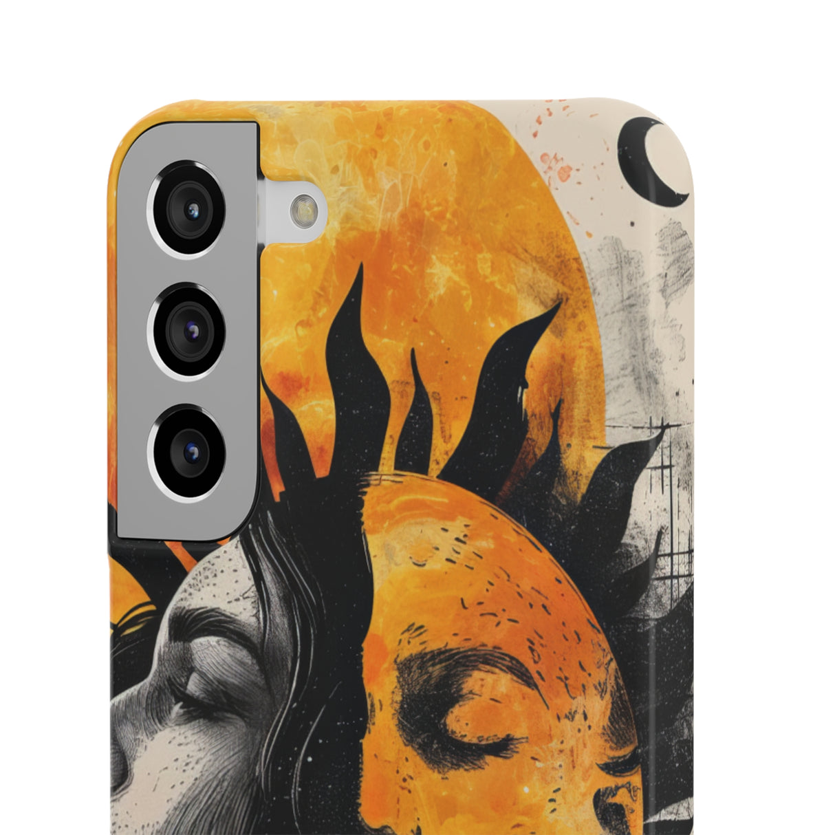 Sunlit Duality | Slim Phone Case for Samsung