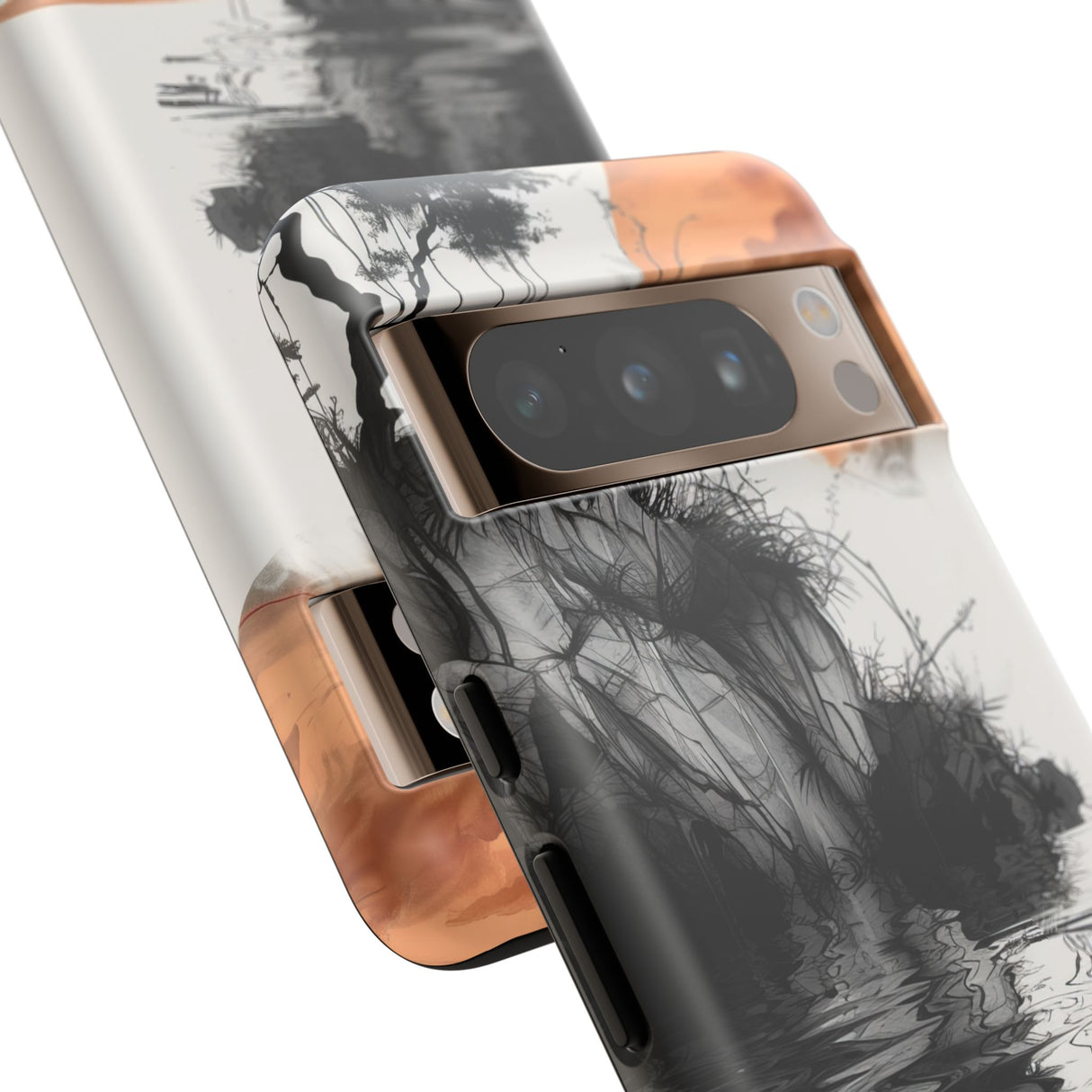 Timeless Serenity | Protective Phone Case for Google Pixel