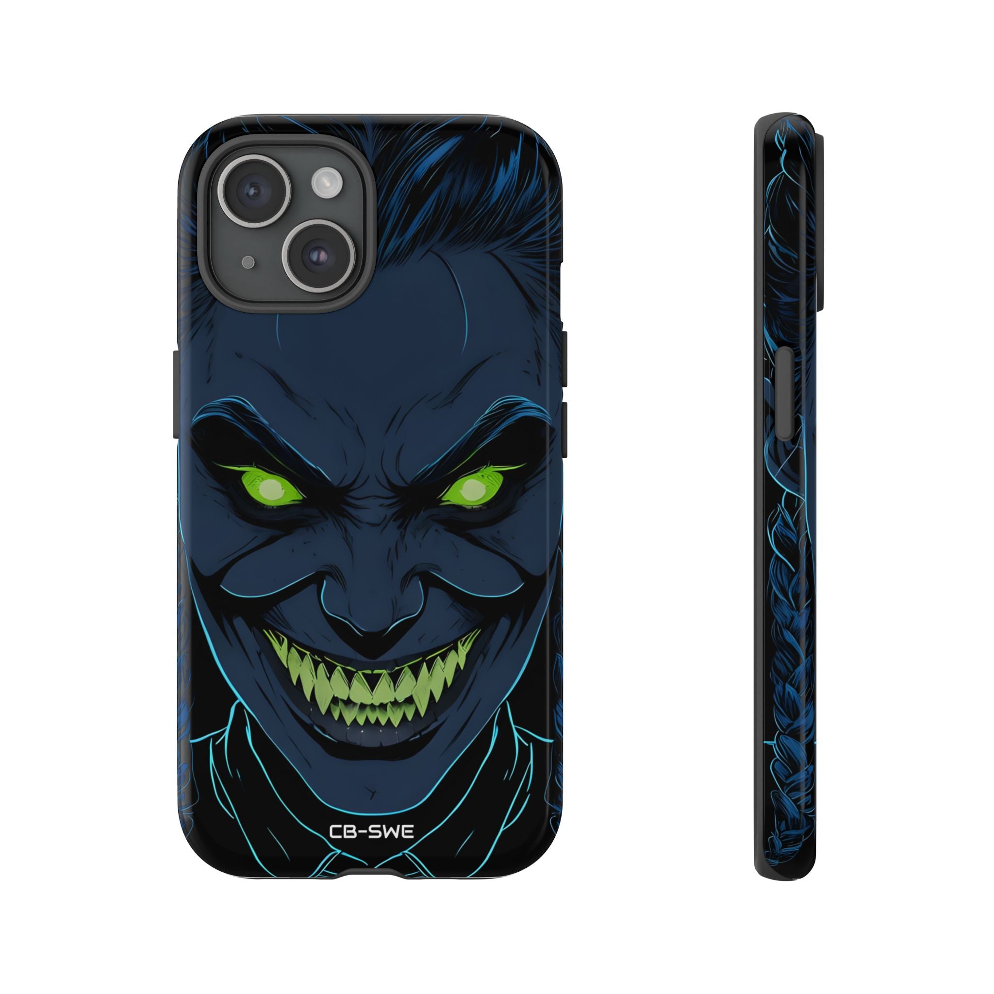 Glowing Eyes Dark Fiend - iPhone Case