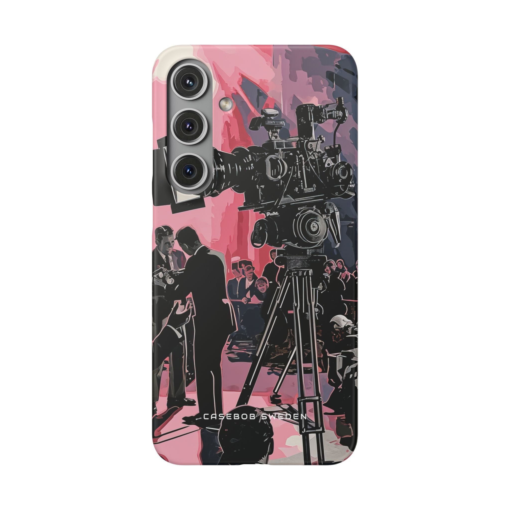 Retro Cinematic Spotlight Samsung S24 - Slim Phone Case