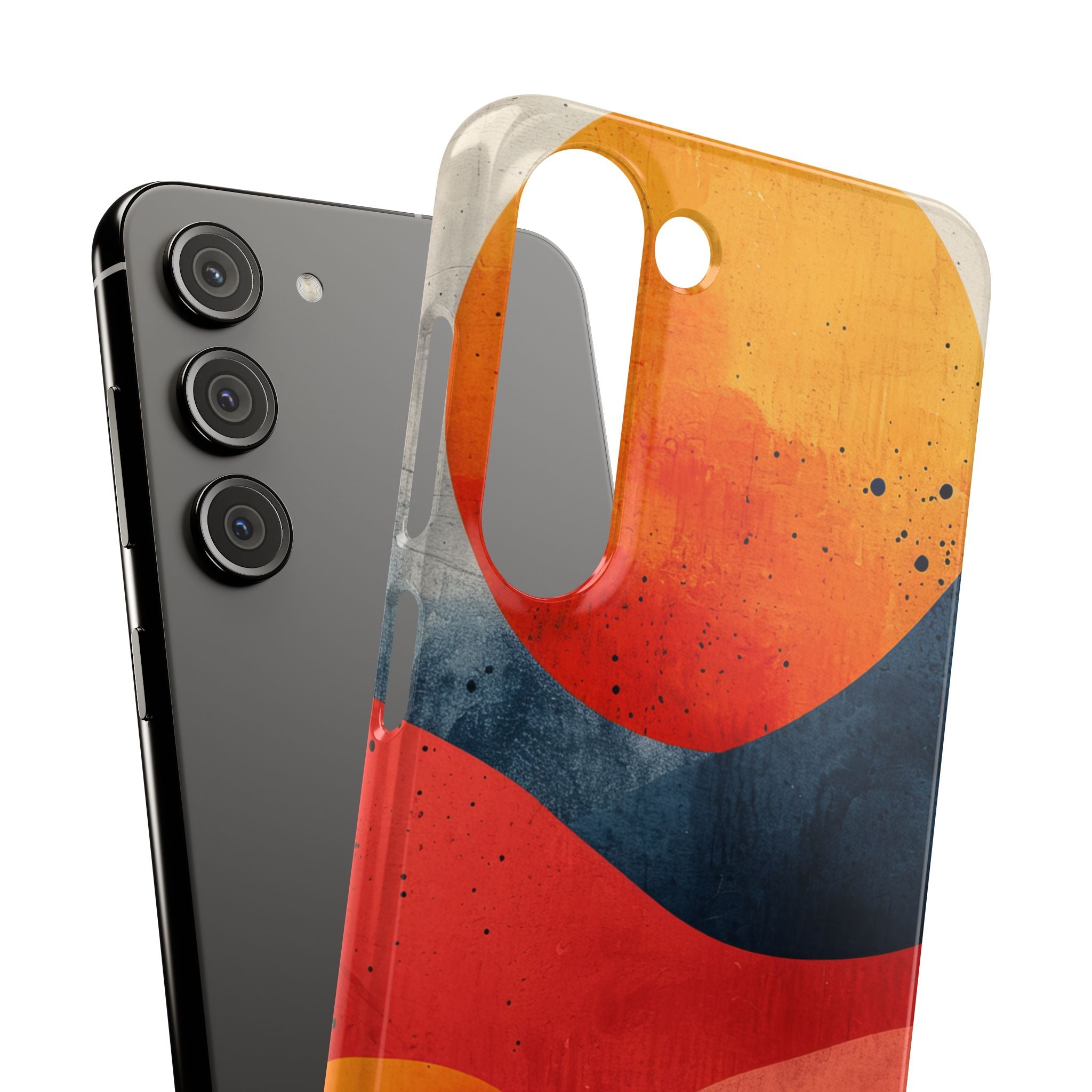 Sunburst Waves - Slim Samsung S23 Phone Case