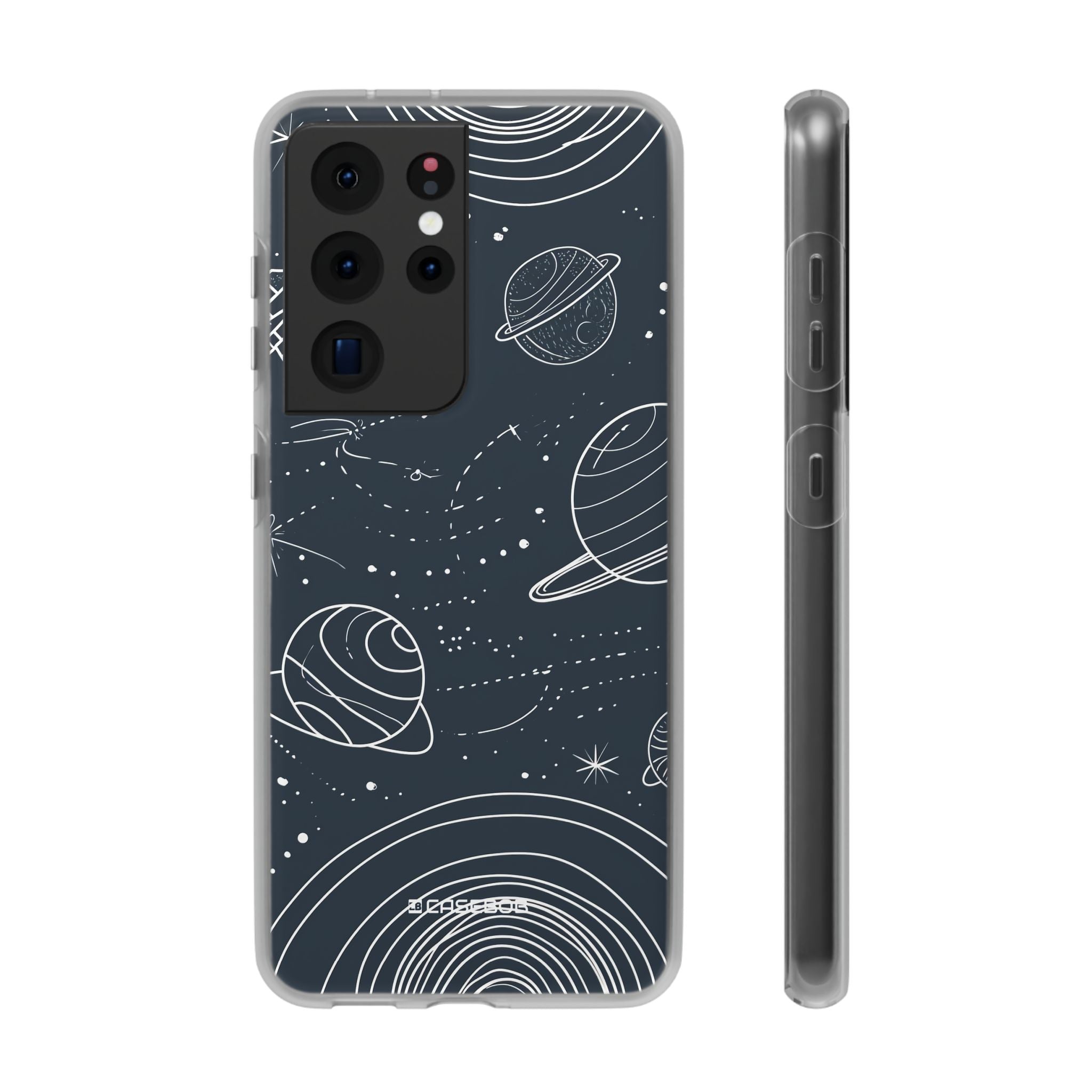 Cosmic Wanderer | Flexible Handyhülle für Samsung Galaxy