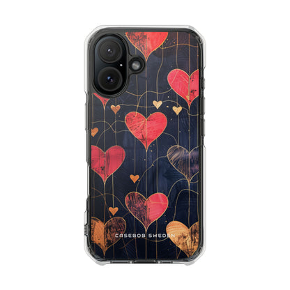 Gradient Heartflow Harmony iPhone 16 - Clear Impact Phone Case