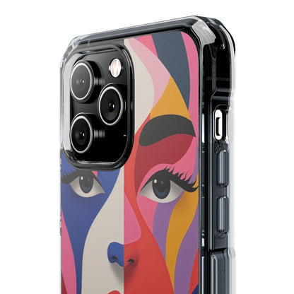 Color Swirls Embrace iPhone Case - Impact