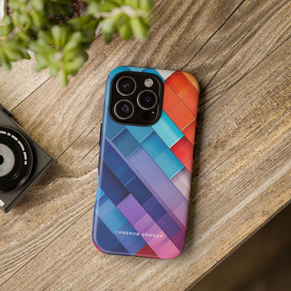 Vibrant GeoFlow iPhone 16 - Tough Phone Case