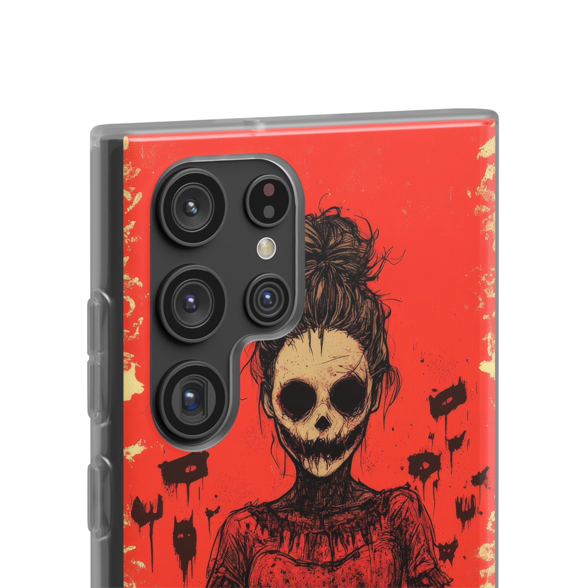 Haunting Scarlet Descent Samsung S22 - Flexi Phone Case