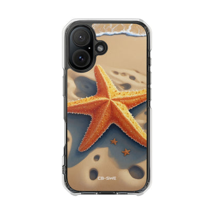 Starfish Rests On Sand iPhone Case - Impact