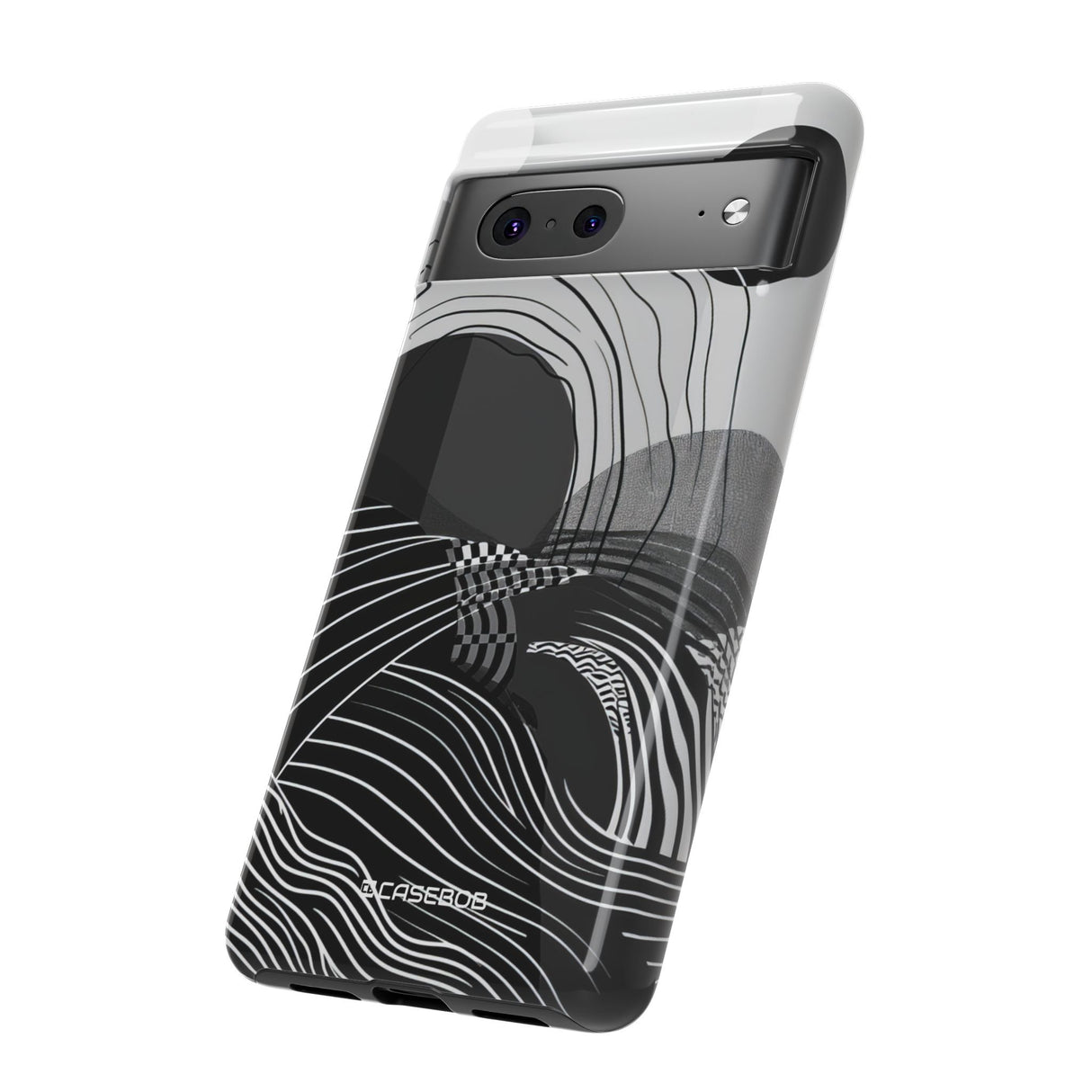 Monochrome Dynamics | Protective Phone Case for Google Pixel