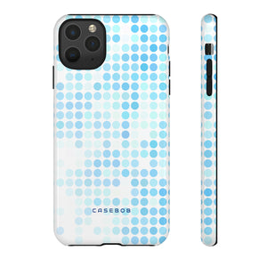 Blue Pixels - Protective Phone Case