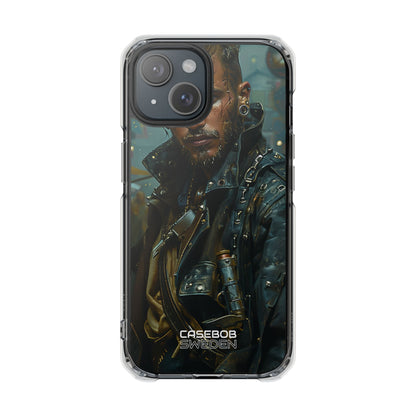 Cyber Rebel Portrait iPhone 15 - Impact Clear+