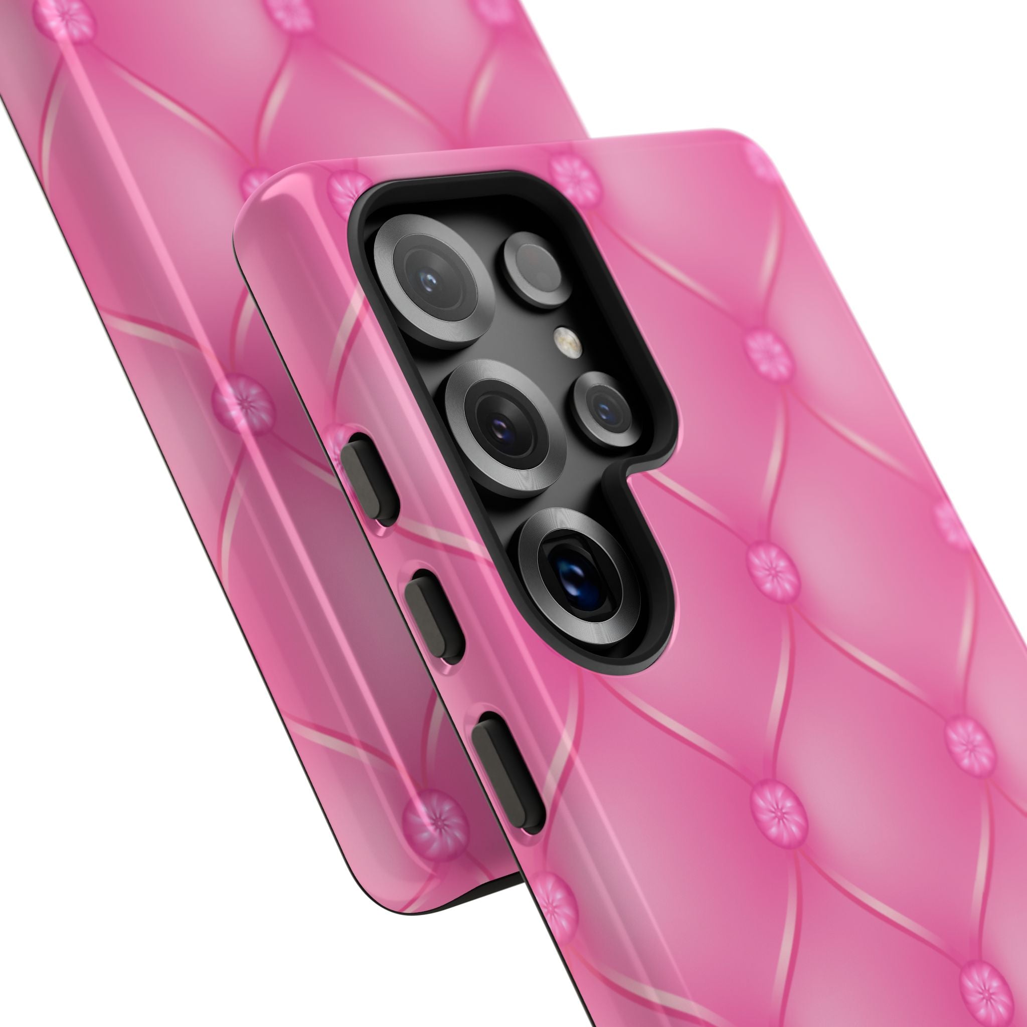 Quilted Pink Elegance - Samsung Case