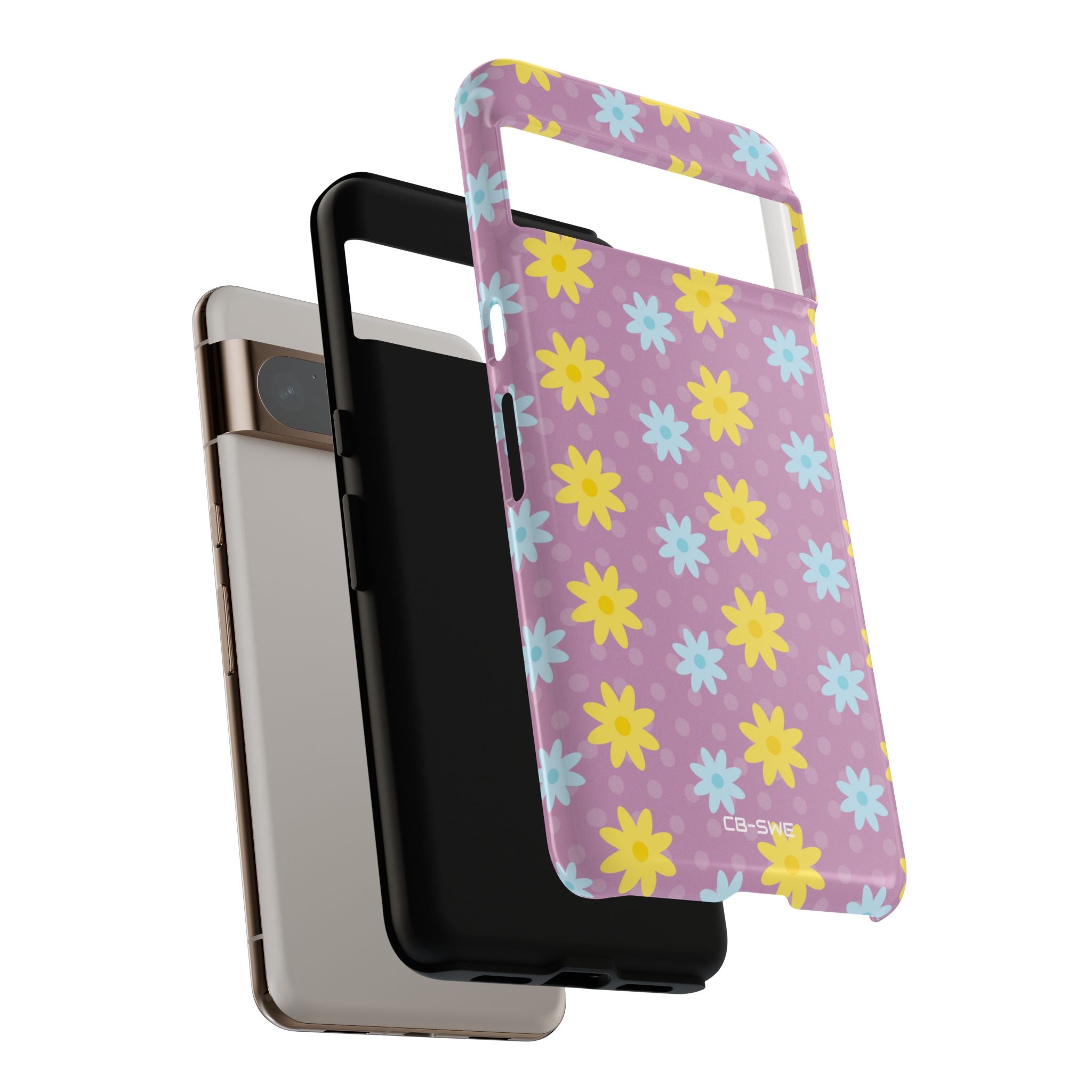 Flower Dots Dance - Google Pixel Case