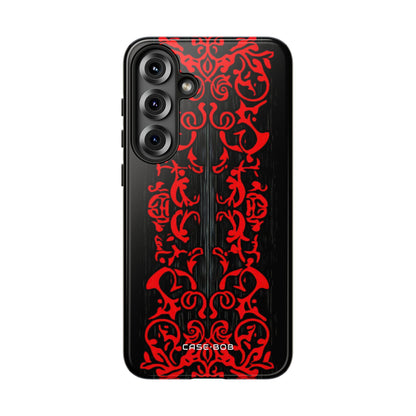 Crimson Spiral Samsung S25 Plus Case - Tough