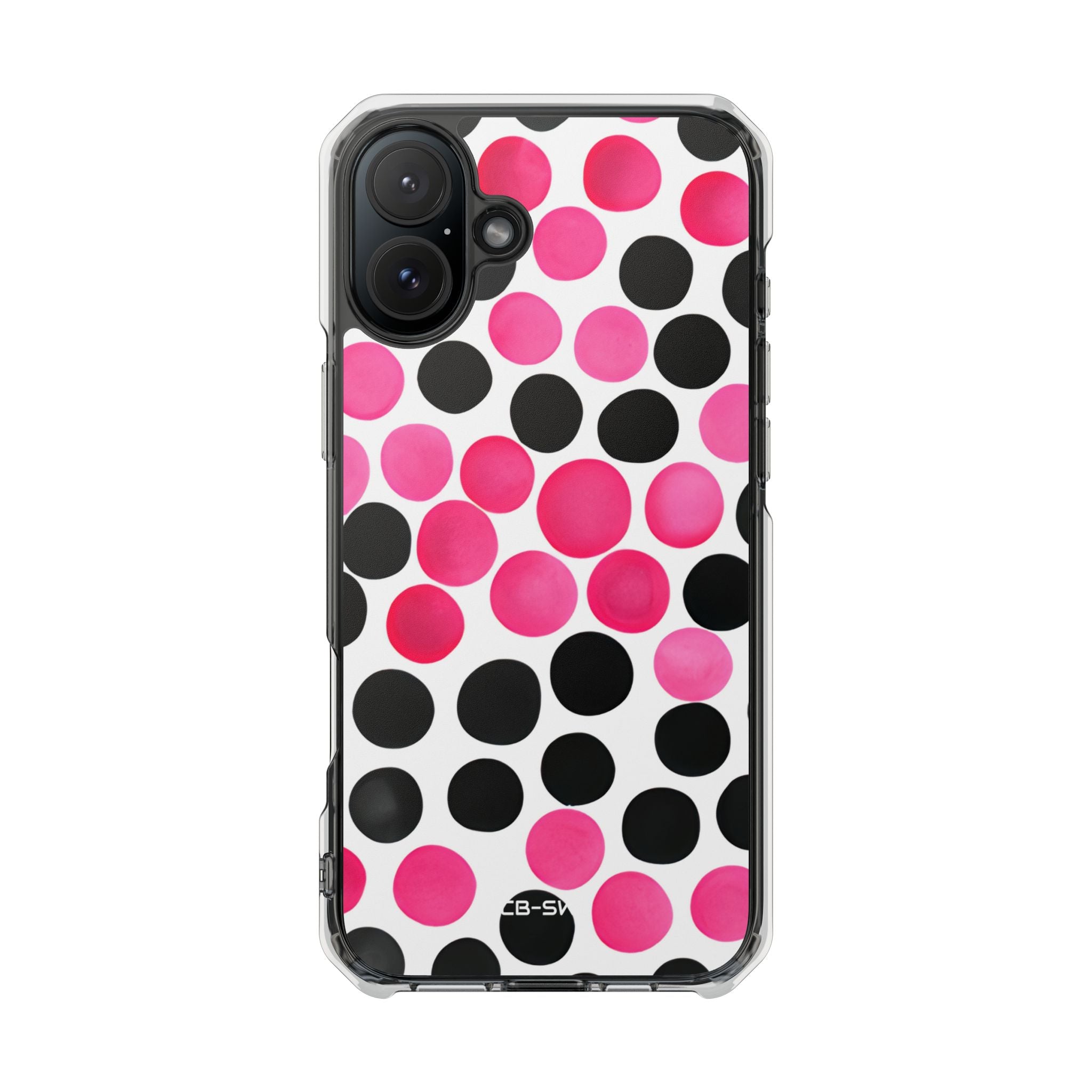 Pulsing Circles Illusion iPhone Case - Impact