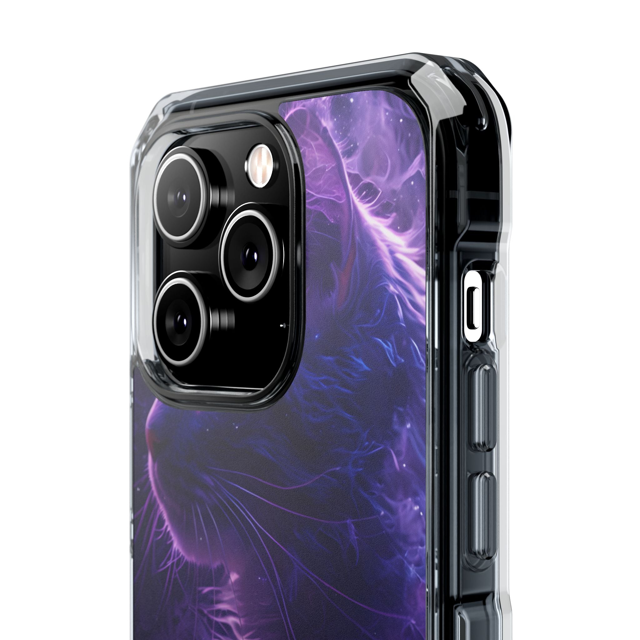 Mystical Starlit Cat iPhone Case - Impact