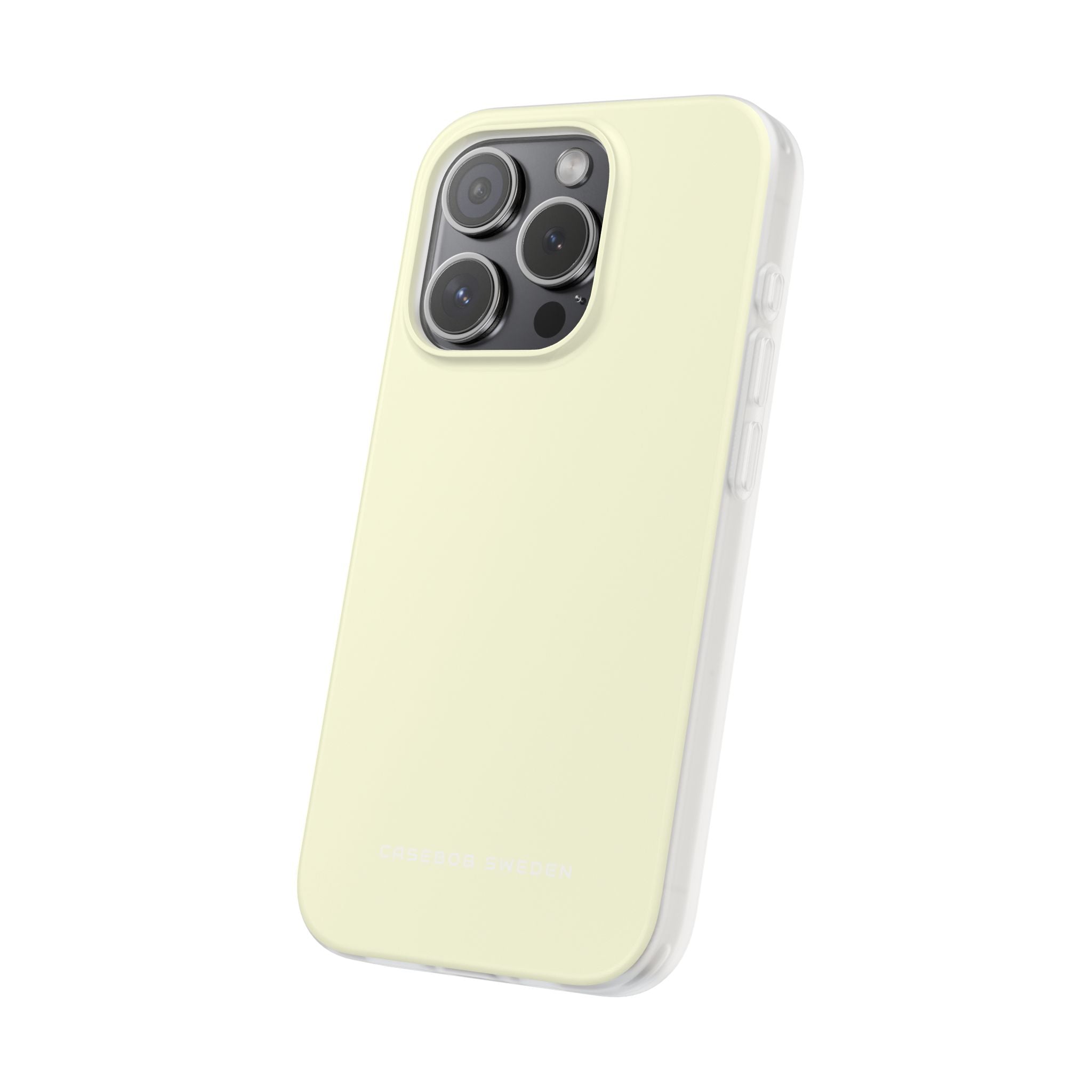 Light Yellow iPhone 15 - Flexi Phone Case