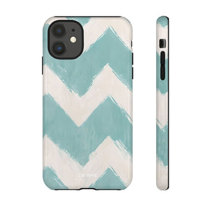 Zigzag Pastel Harmony - iPhone Case