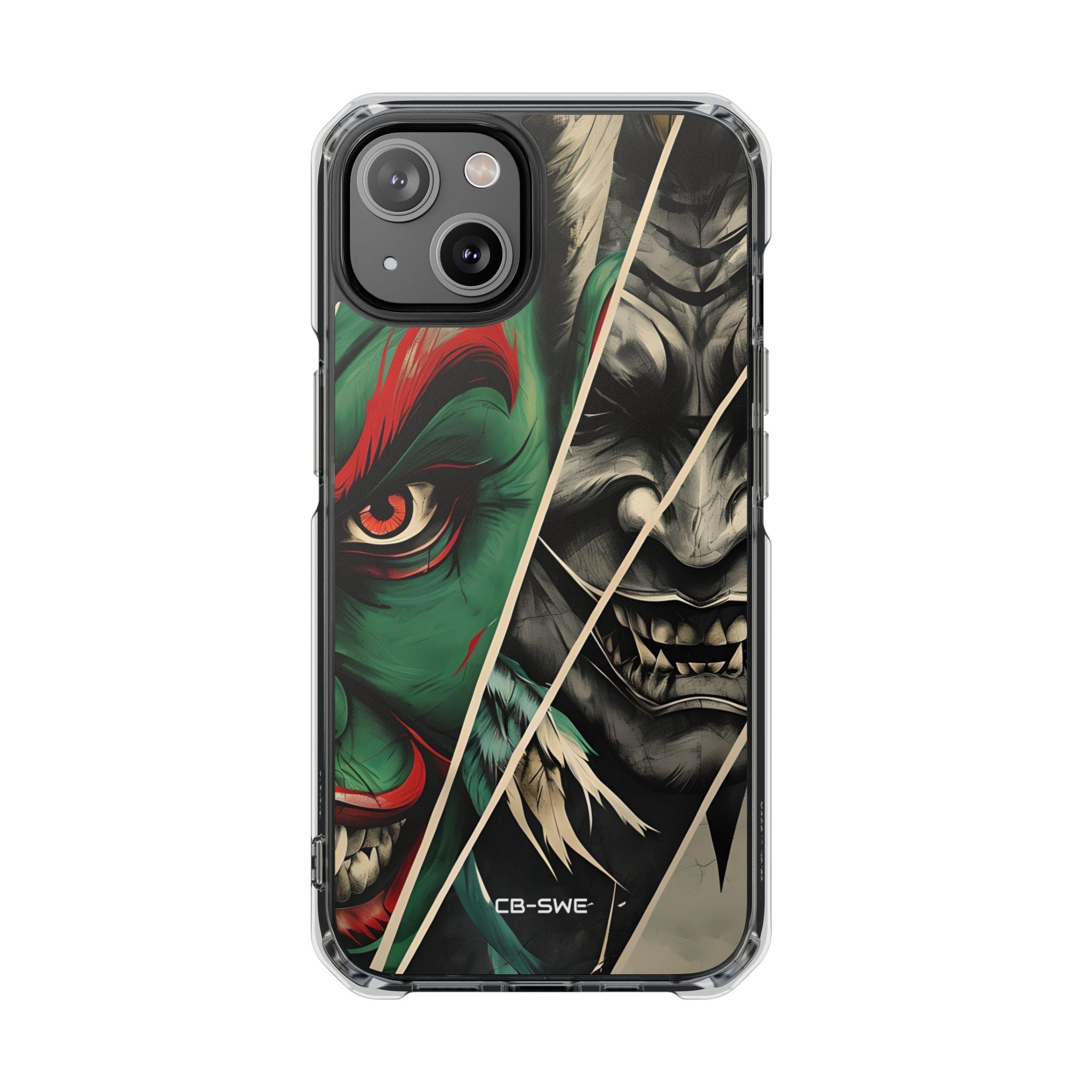 Demonic Panels Clash iPhone Case - Impact