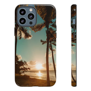 Sundown Palmtrees - Protective Phone Case