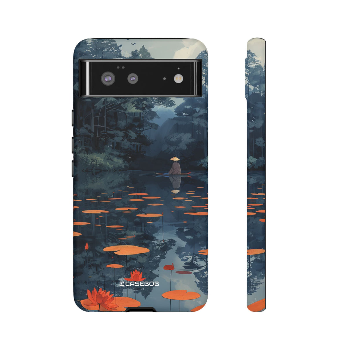 Tranquil Lotus Serenity | Protective Phone Case for Google Pixel