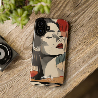 Calm Retro Muse iPhone 16 - Tough