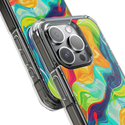 Bold Bright Patterns - Clear Impact Case for iPhone