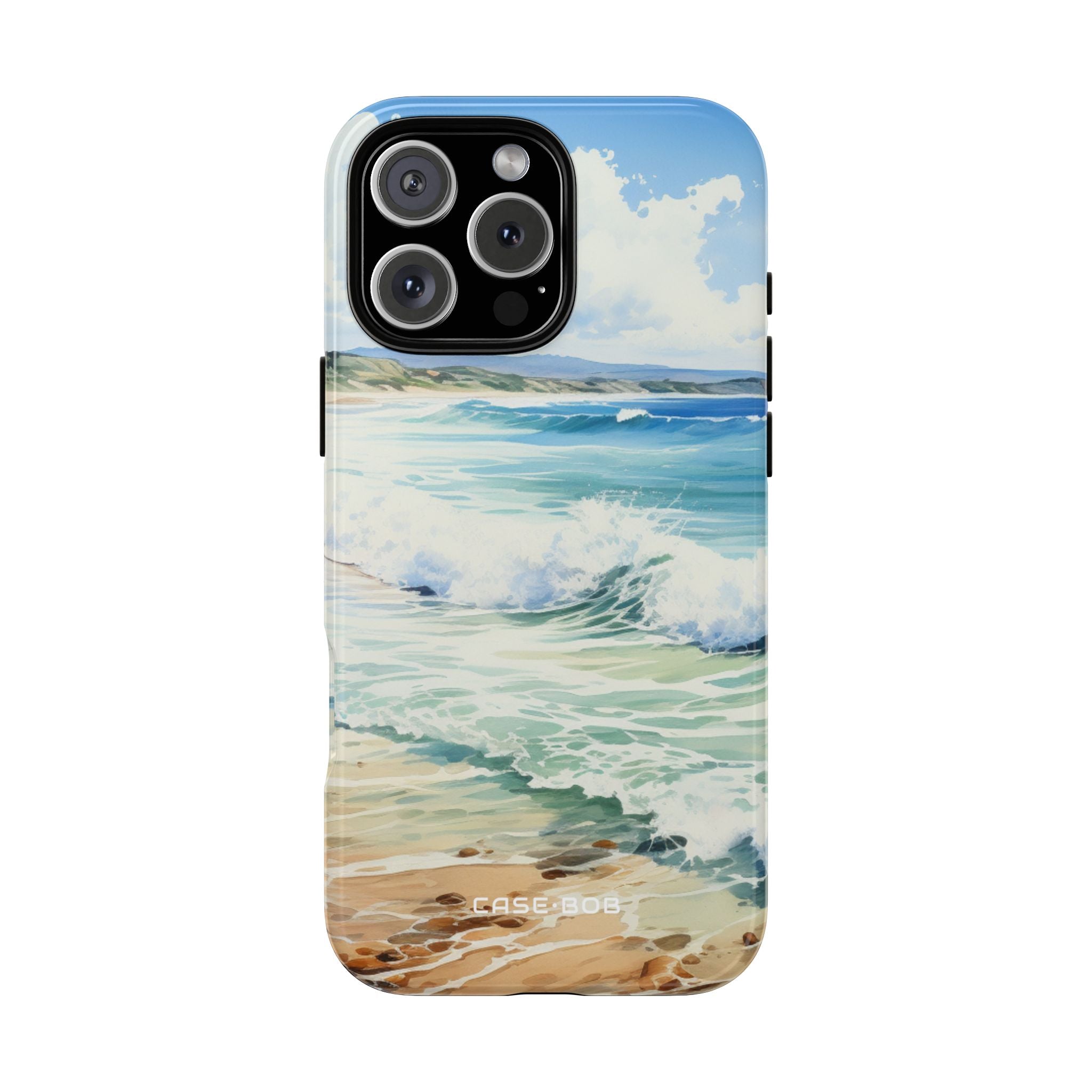 Foamy Wave Breeze iPhone 16 Pro Max Case - Tough