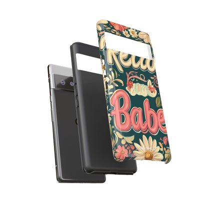 Floral Curves Embrace - Google Pixel Case