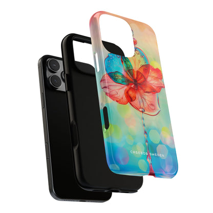 Ethereal Glass Flower iPhone 16 - Tough Phone Case