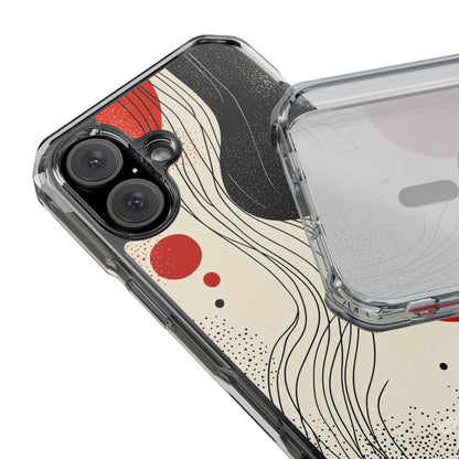 Waves Embrace Flora iPhone Case - Impact