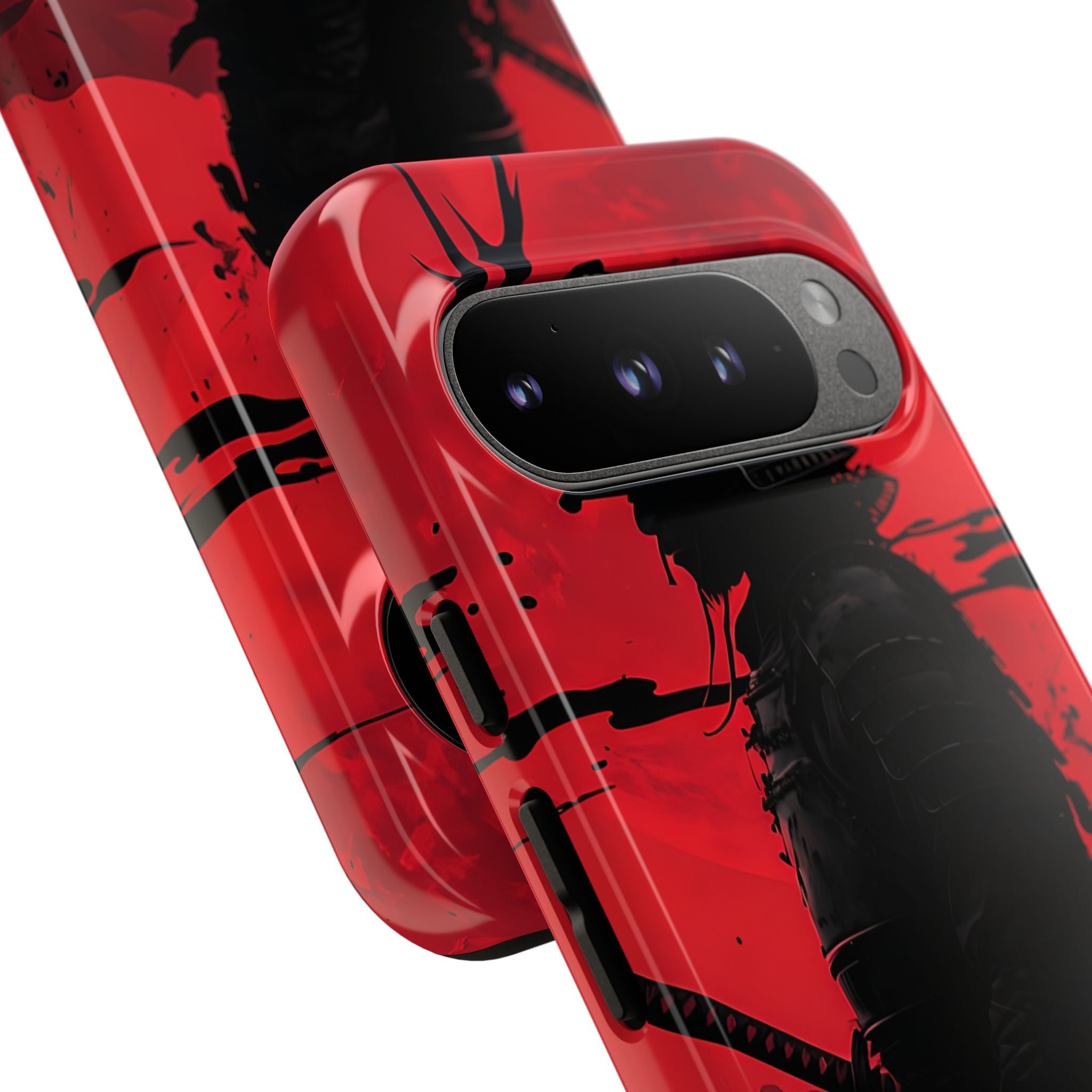 Red Samurai Shadow - Google Pixel Case