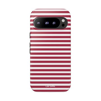 Red Stripes Wrap - Google Pixel Case